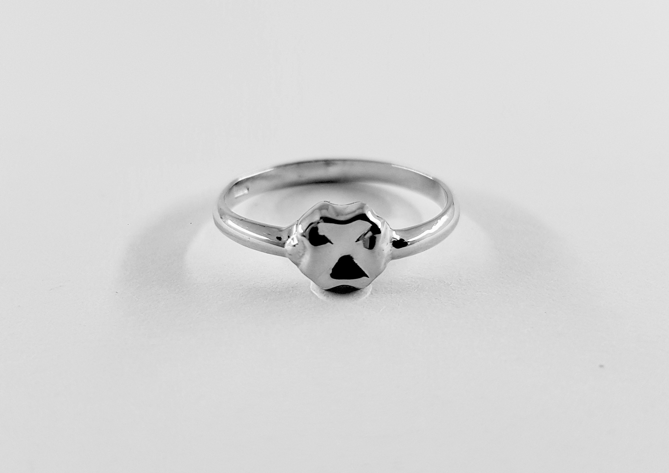 Anello in Argento 925 con Quadrifoglio 