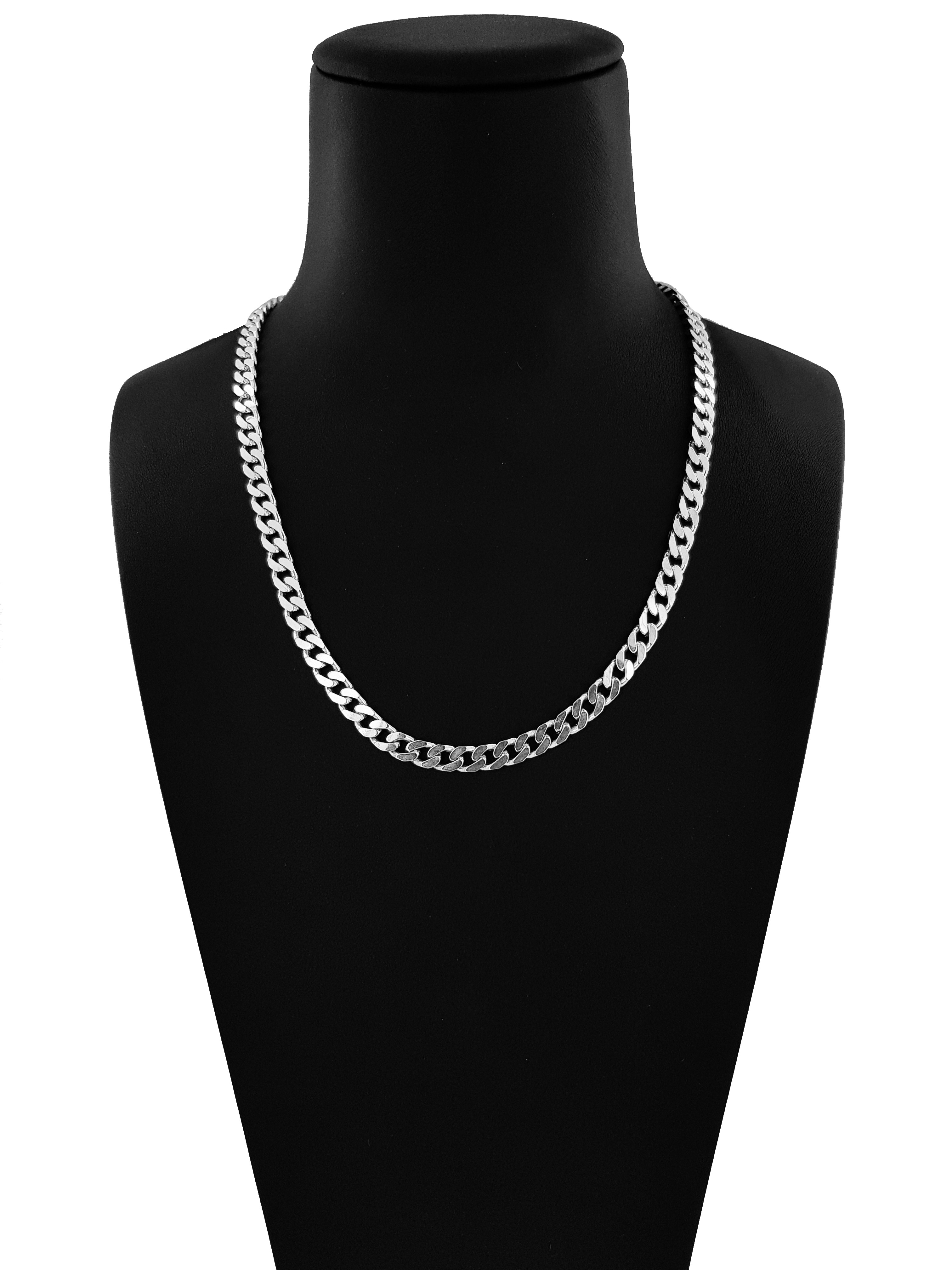 Collana Uomo Groumette 0.50cm in Argento 925