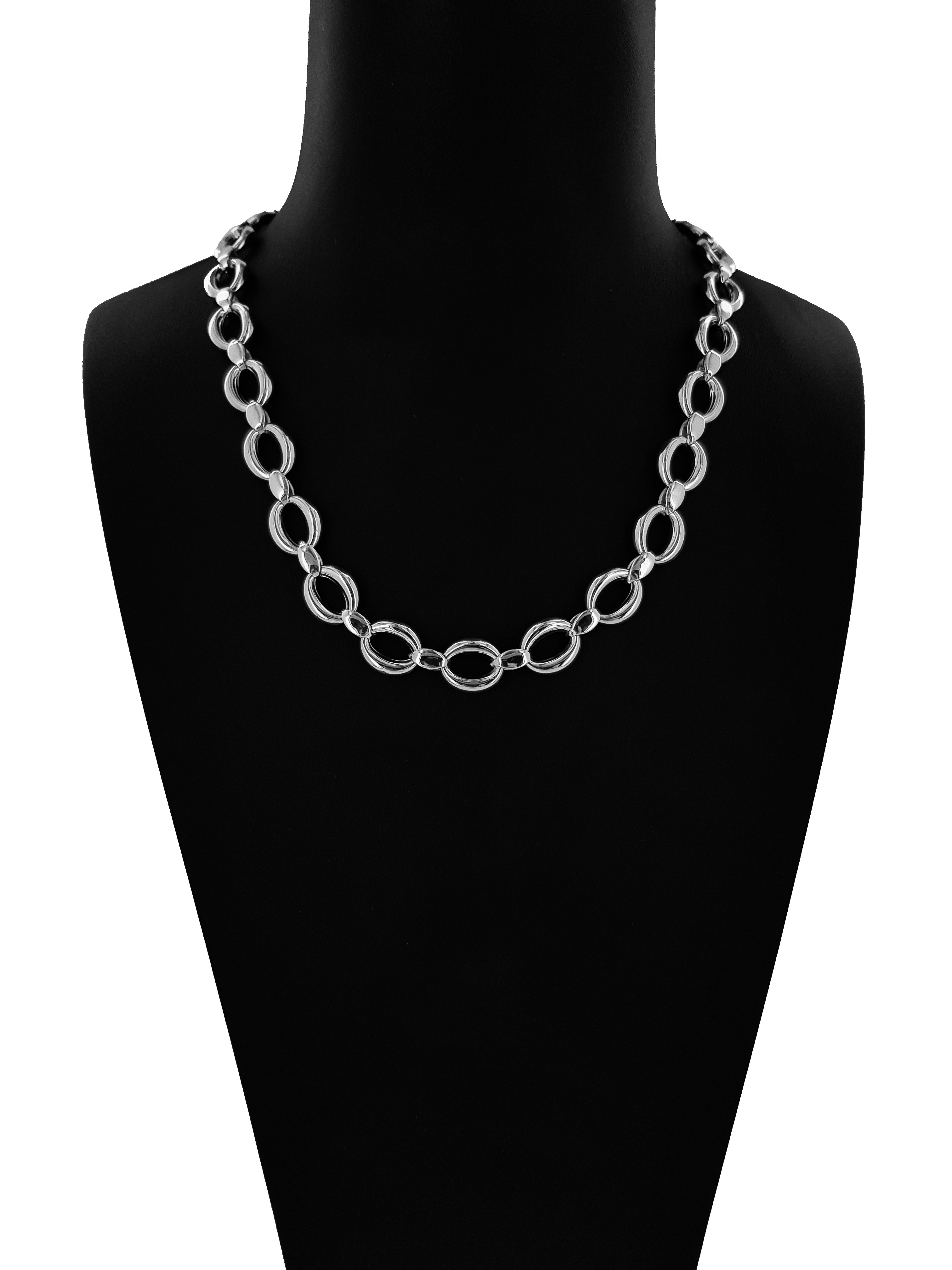 Collana in Argento 925 con Maglie Rolò