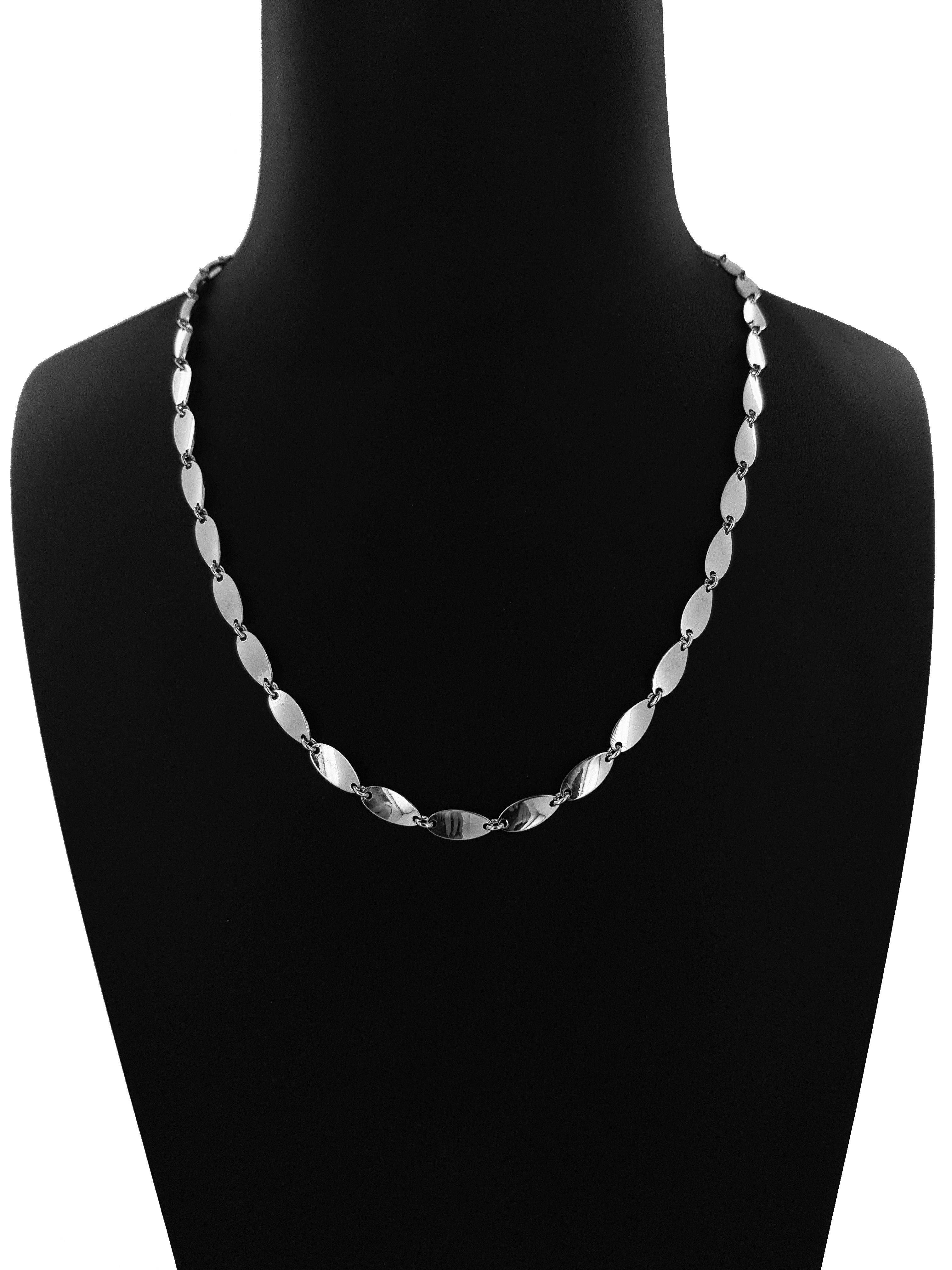 Collana in Argento 925 con foglie