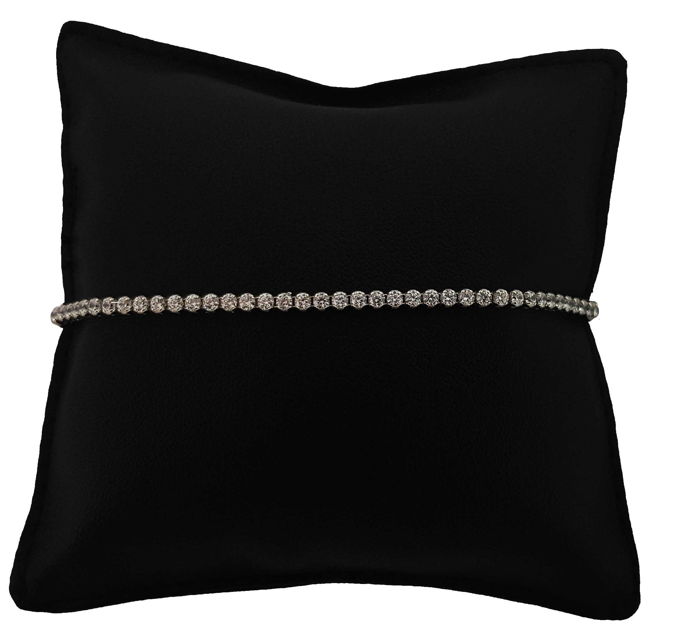 Bracciale Tennis Bianco in Argento 925