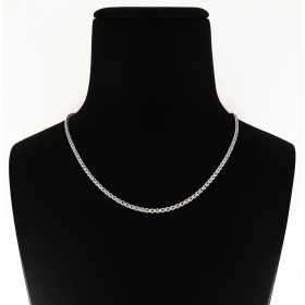 Collana in Argento 925 con pietre bianche