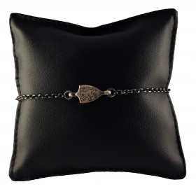 Bracciale Uomo in Argento 925 Scudo con Drago