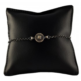 Bracciale Uomo in Argento 925 Rosa dei Venti