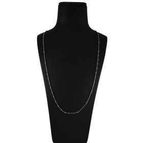 Collana a Rosario in Argento 925 70cm