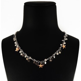 Collana in Argento 925 con Stelle 