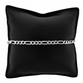 Bracciale Uomo Groumette 3+1 in Argento 925