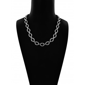 Collana in Argento 925 con Maglie Rolò