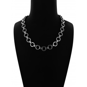 Collana in Argento 925 con Cerchi