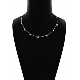 Collana in Argento 925 con Stelle