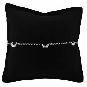 Bracciale Catena in Argento 925 con Lune