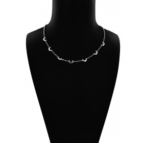 Collana in Argento 925 con Lune