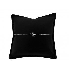 Bracciale Catena Minimal in Argento 925 con Stella
